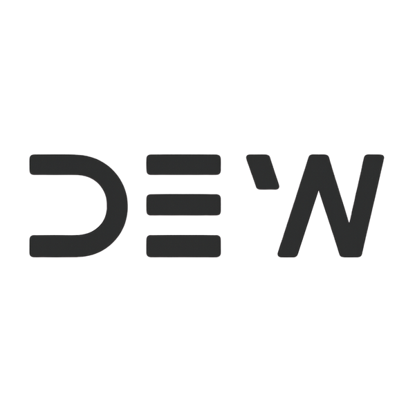 DEW brand logo