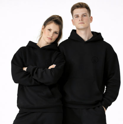 models wearing dew unisex hoodies