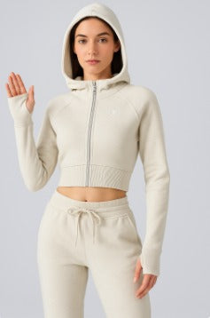 Women’s Crop Zip Jacket