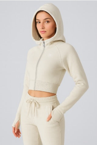 Women’s Crop Zip Jacket