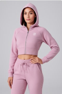 Women’s Crop Zip Jacket